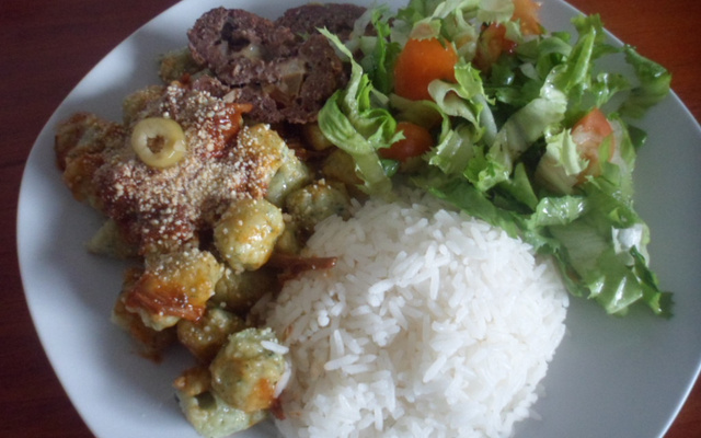 Nhoque verde (de verdura)