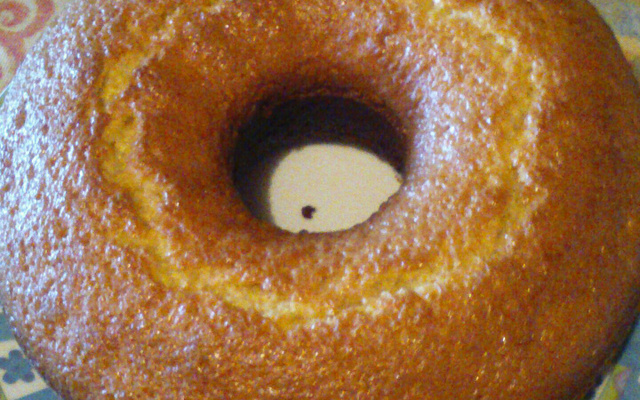 Bolo de laranja rápido