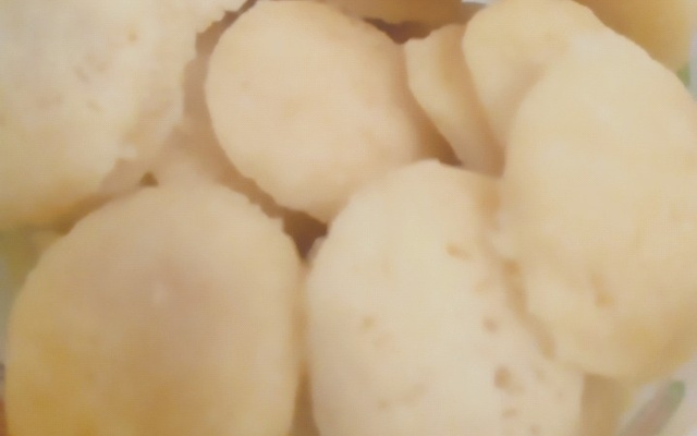 Biscoito amanteigado de micro-ondas