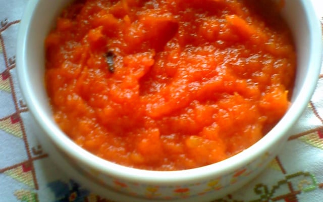 Doce de abóbora cremoso