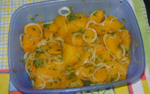 Salada de abóbora tradicional