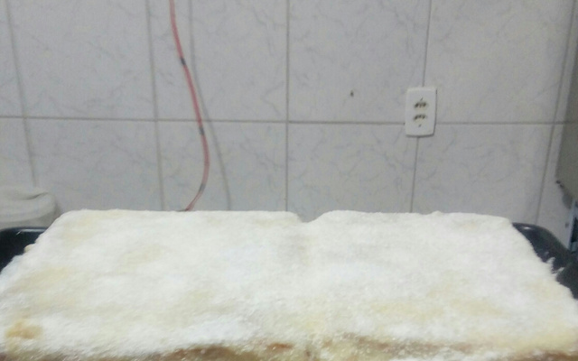 Cobertura branca para bolos