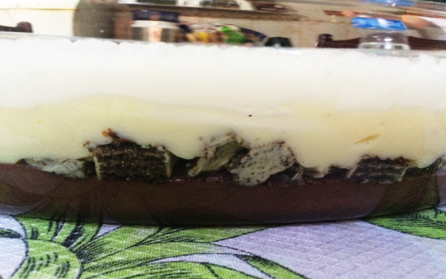 Pavê de Bis bicolor