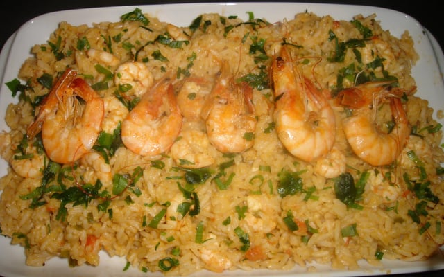 Arroz de camarão