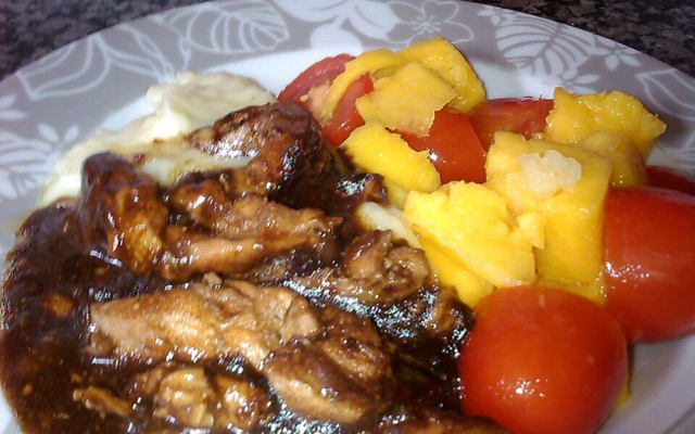 Frango ao molho shoyu