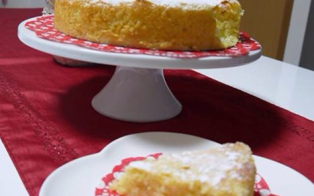 Bolo de Milho e Coco