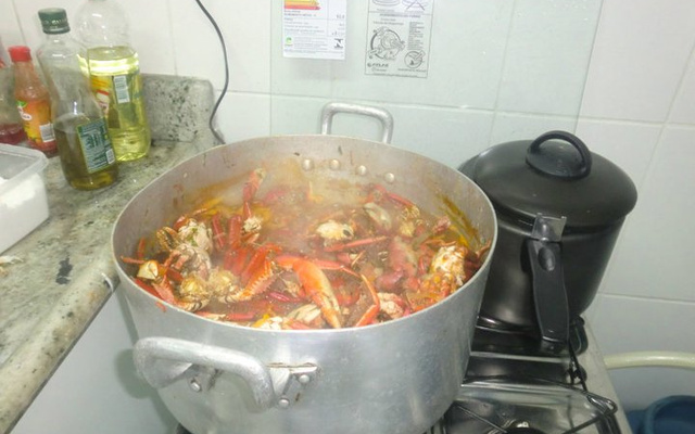 Caranguejada da vovó Gisele