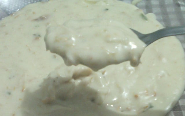 Sopa fit de frango com batata doce