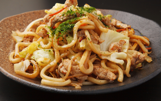Udon de carne de porco