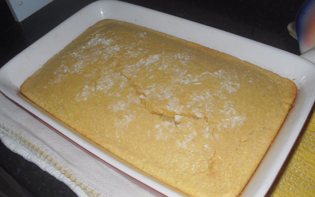 Bolo de milharina rápido