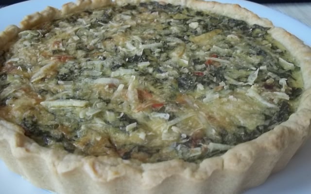 Quiche de espinafre
