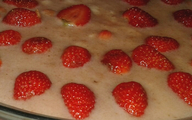 Delícia fácil de morango