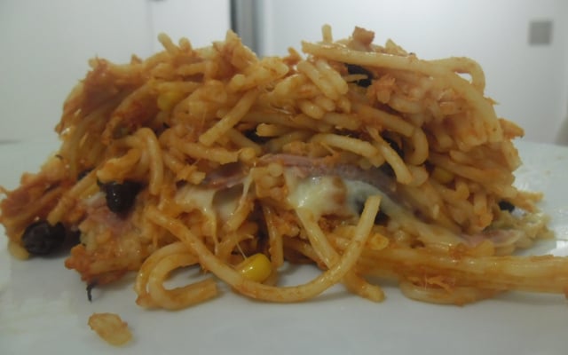 Macarrão de forno de Natal