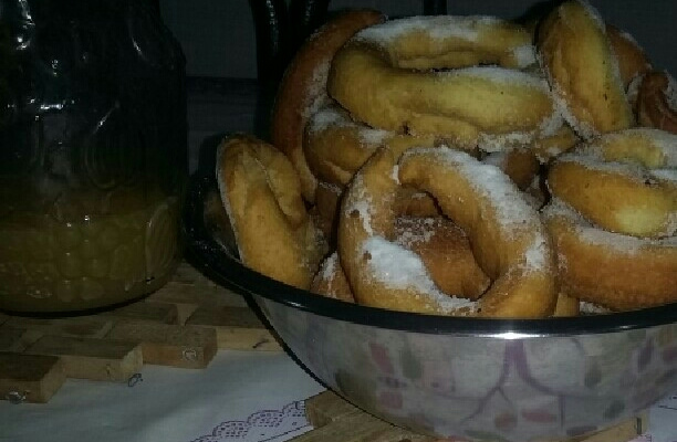 Rosquinha frita super fácil para o café
