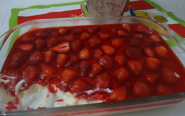 Delícia fácil de morango