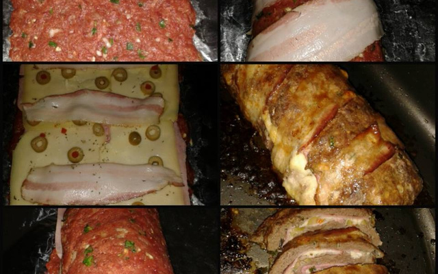 Rocambole recheado da Nay