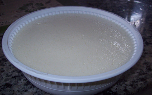 Leite condessado caseiro