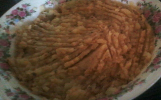 Purê de batata com sardinha muito facil