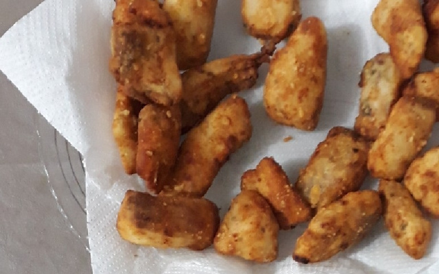 Filé de tilápia frita