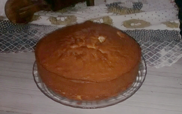 Bolo de fubá fofinho