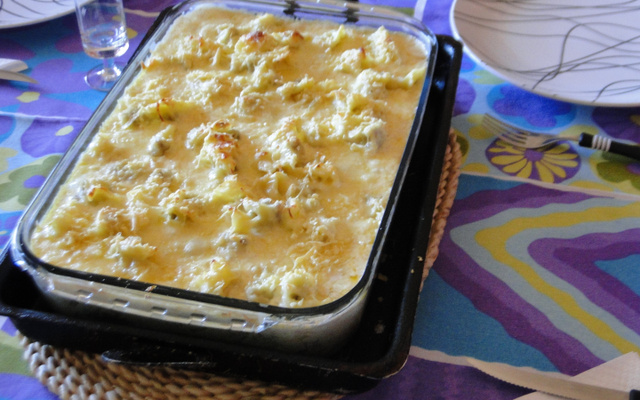 Lasanha de capeletti da sogra