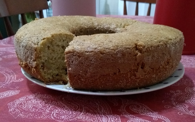 Bolo simples de maçã