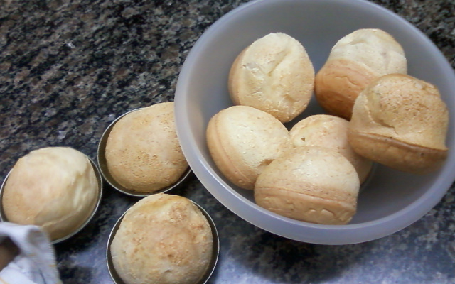 Pão de queijo de liquidificador
