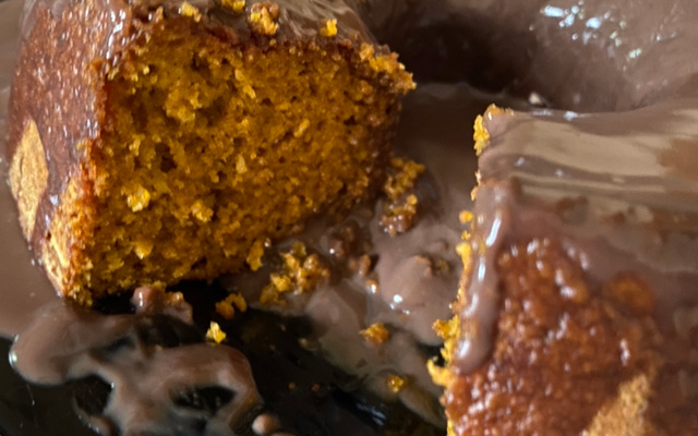 Bolo de cenoura com aveia integral