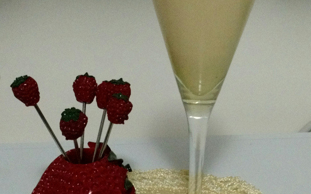 Batida de maracujá deliciosa