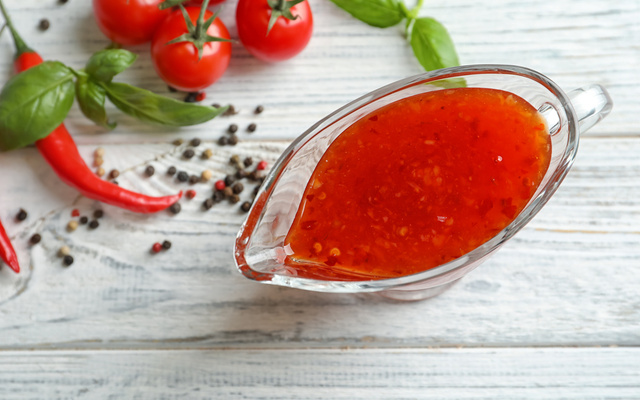 Molho de pimenta para lanche