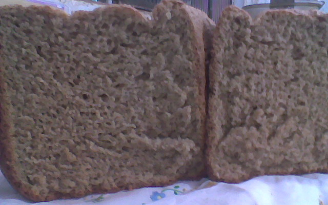 Pão Vegan na máquina de pão do Daniel