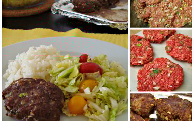 Hambúrguer caseiro (light)