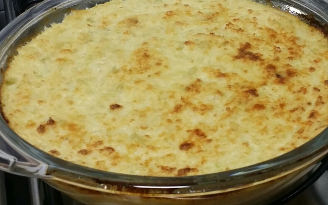 Souflé de chuchu maravilhoso