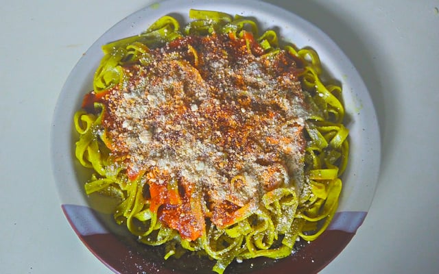 Macarrão com Açafrão