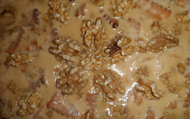 Pavê de nozes, fácil e delicioso