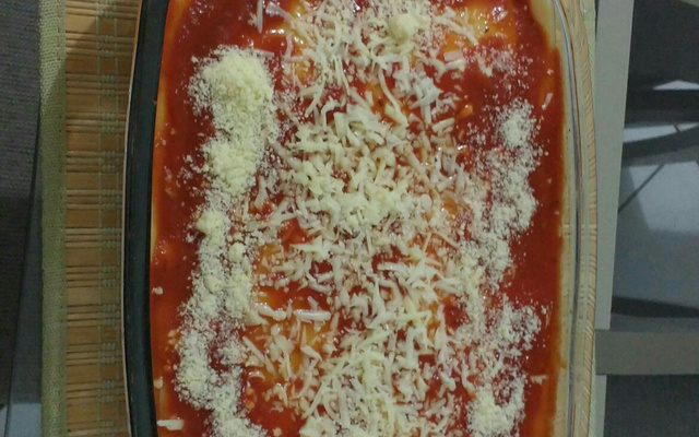 Parmegiana de carne moída
