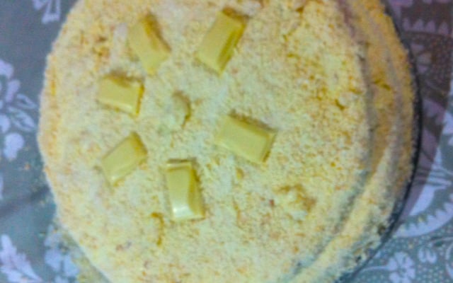 Bolo delícia de quatro leites