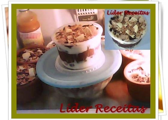 Pavê de bombom duplo chocolate