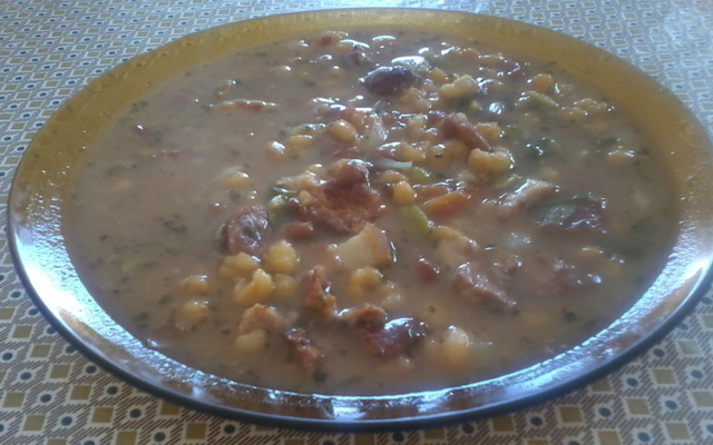 Mungunzá salgado à moda cearense