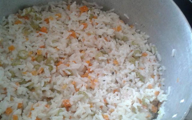 Arroz com requeijão