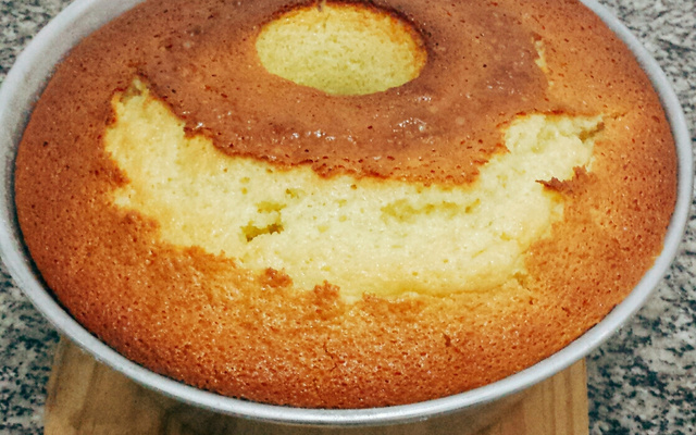 Bolo de iogurte de liquidificador