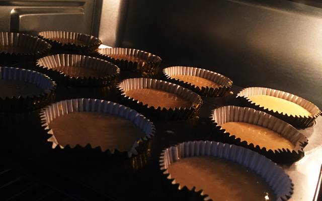 Massa de cupcake de baunilha