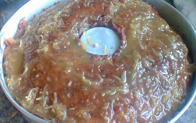 Bolo de açúcar mascavo