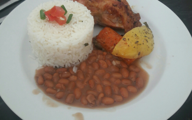 Coxas e sobrecoxas assado