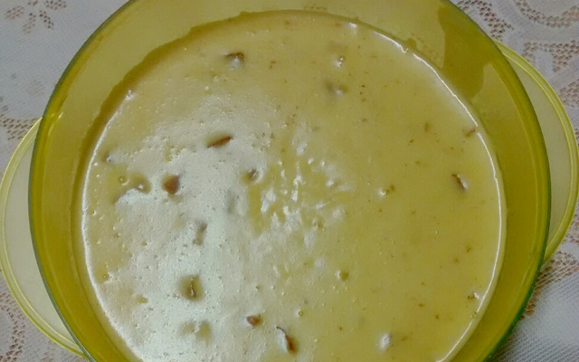 Caldinho de mandioquinha (batata baroa)