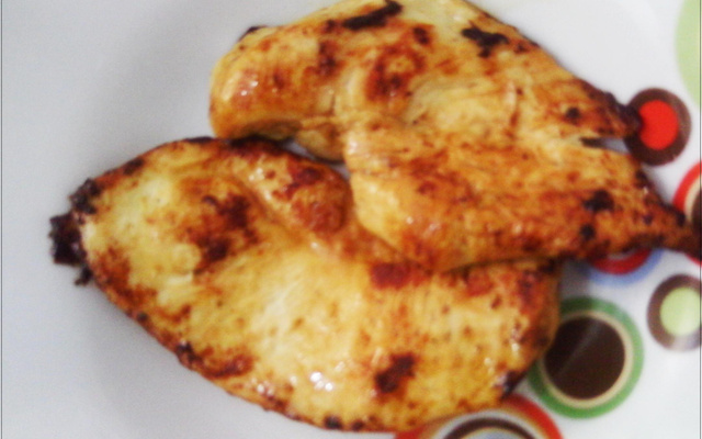 Filé de frango grelhado com limão