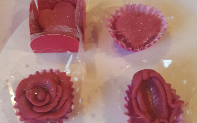 Cupcakes decorados com pasta americana de leite em pó