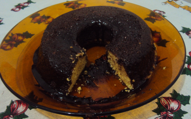 Bolo de fubá para microondas