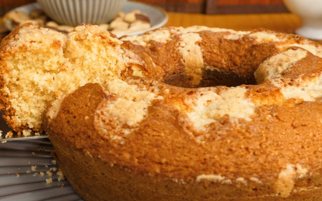 Bolo de castanha-do-pará