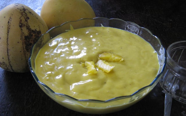 Mousse de manga econômico